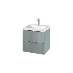 Cersanit S801-544 - Dulap suspendat pentru baie cu lavoar TIRSO 60 x 45 cm, mentă imagine