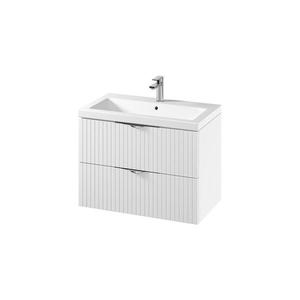 Cersanit S801-547 - Dulap suspendat pentru baie cu lavoar TIRSO, 80x45 cm, alb imagine