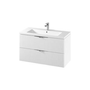 Cersanit S801-542 - Dulap suspendat pentru baie cu lavoar TIRSO 100x45 cm, alb imagine