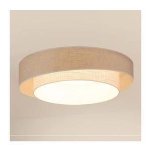 Brilagi - Lampă LED dimabilă DOVER SHINE LED/24W/230V gri/crem + telecomandă imagine