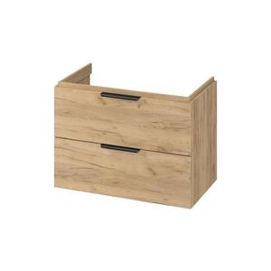 Cersanit S598-047-DSM - Dulap suspendat sub lavoar MALIKA 80x45 cm, stejar imagine