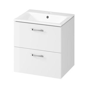 Cersanit S801-456 NIKO - Dulap de baie suspendat cu lavoar, 50 x 40 cm, alb imagine