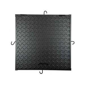 Capac canalizare negru, cu rama, 50x50 cm imagine