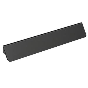 Maner pentru mobila Diego, finisaj negru satin, L: 150 mm imagine