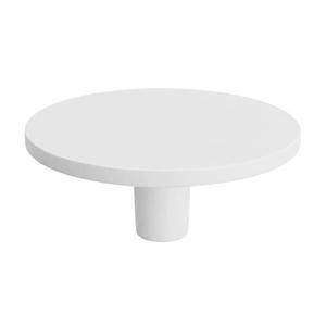 Buton pentru mobila Botone, finisaj alb, D: 40 mm imagine