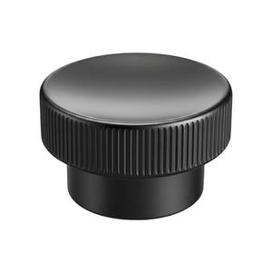 Buton pentru mobila Tuyo, finisaj negru cobalt, D: 40 mm imagine