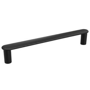 Maner pentru mobila Rhone, finisaj negru cobalt, L: 142 mm imagine