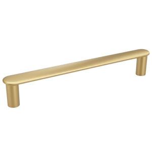 Maner pentru mobila Rhone, finisaj auriu, L: 142 mm imagine