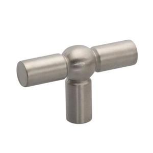 Buton pentru mobila Spheres, finisaj nichel periat, L: 46 mm imagine