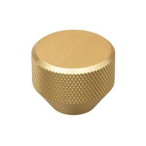 Buton pentru mobila Mesh, finisaj auriu periat anodizat, D: 26 mm imagine