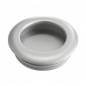 Maner ingropat pentru mobila Mar, finisaj gri satin, D: 40 mm imagine