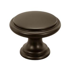 Buton pentru mobila Amber, finisaj bronz alfa, D: 30 mm imagine