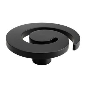 Buton pentru mobila Nemesio, finisaj negru cobalt, D: 40 mm imagine