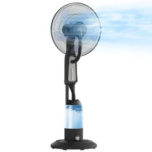 HOMCOM Ventilator Nebulizator 3Viteze 3L Roți | Aosom Romania imagine