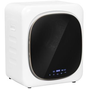HOMCOM Uscător cu Aer, Capacitate 4kg, Timer și Program Smart, din Oțel Inoxidabil și ABS, 48x40x56 cm, Alb | Aosom Romania imagine