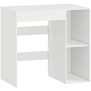 HOMCOM Dulap deasupra Mașinii de Spălat, Mobilier Modern cu Rafturi Deschise, Spațiu Economisit pentru Baie și Rufe, 96x60x95 cm, Alb | Aosom Romania imagine