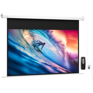 Homcom Ecran Proiector 100” – Montaj Pe Perete sau Tavan | Aosom Romania imagine