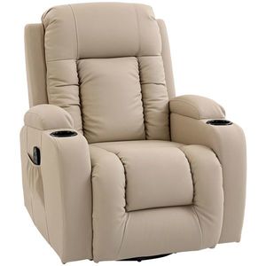 Homcom Fotoliu Relax – Rabatabil cu Masaj & incalzire | Aosom Romania imagine