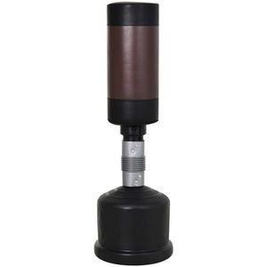 Sac de box HOMCOM - Sac pe suport cu înălțime ajustabilă de la 158 la 186 cm, Negru+Marou | Aosom Romania imagine