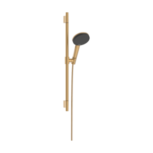Set de dus Hansgrohe Raindance Alive Select S 125 3jet EcoSmart cu bara Unica S Puro 65cm bronz periat imagine