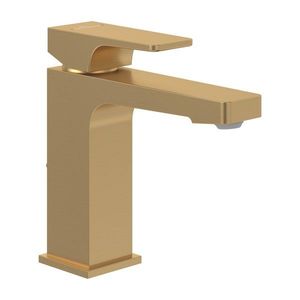 Baterie lavoar Villeroy & Boch Architectura Square fara ventil auriu periat imagine