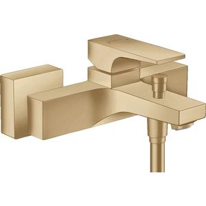 Baterie cada Hansgrohe Metropol proiectie 18cm bronz periat imagine