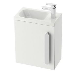 Usa pentru dulap baza lavoar Ravak Concept Chrome SD 400 dreapta 37x25x53cm alb imagine