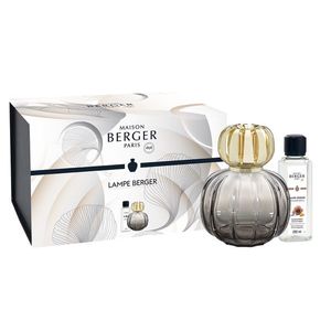 Set lampa catalitica Maison Berger Corali Grey cu parfum Velvet of Orient 250ml imagine