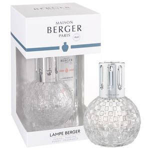Set lampa catalitica cu parfum Maison Berger Disco Transparent cu parfum Liliflora 250ml imagine