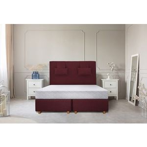 Saltea SuperOrtopedica KONFORTA+ 20 cm, 90x190x20cm, Husa detasabila, lavabila, matlasata, hipoalergenica, Reversibila, Ferma imagine