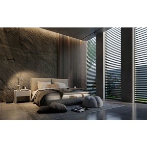 Saltea Feeling Luxury Brown 120x200 cm, H 30 cm, Multipocket, Latex imagine