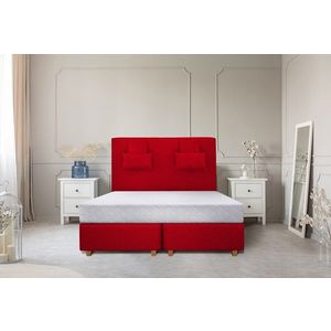 Saltea SuperOrtopedica KONFORTA 19 cm, 80x190x19cm, Husa detasabila, lavabila, matlasata, hipoalergenica, Reversibila imagine