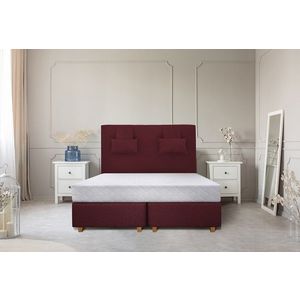 Saltea SuperOrtopedica KONFORTA+ 20 cm, 80x190x20cm, Husa detasabila, lavabila, matlasata, hipoalergenica, Reversibila, Ferma imagine