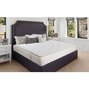 Saltea Premium Organic Cotton Pocket Memory 7 Zone de Confort 200x200 cm, H 26 cm imagine