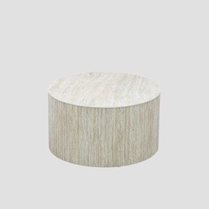 Masuta de cafea Belleza, Homla, 70x38.5 cm, lemn, bej imagine