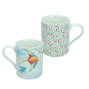 Set 2 cani, Aria, Brandani, 8x10 cm, portelan New Bone China imagine