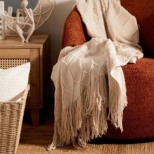 Patura Loop, Homla, 130x170 cm, poliester, bej imagine