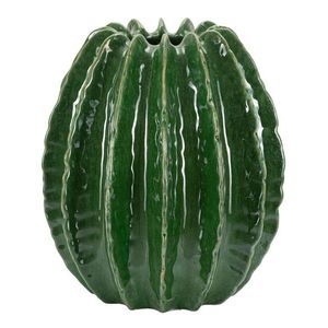 Vaza decorativa Cactus Ball, Mauro Ferretti, 28x31 cm, ceramica, verde imagine