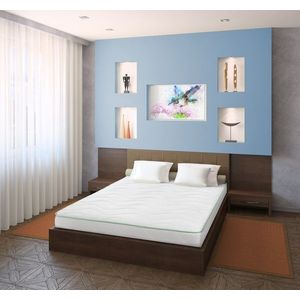Saltea Green Future Super Ortopedica Emerald Line Memory 140x200x17 cm imagine
