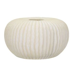 Ghiveci Icicle, Mauro Ferretti, 40x23 cm, oxid de magneziu, crem imagine