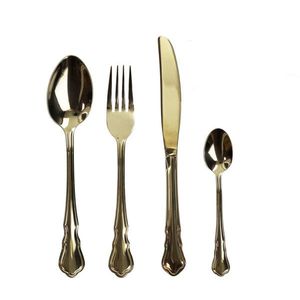 Set tacamuri 16 piese, Imperial Gold, Brandani, inox, auriu imagine