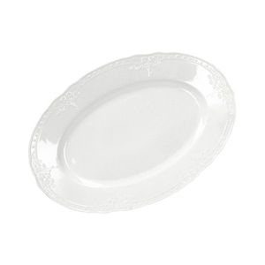 Platou servire, Ricordi, Brandani, 30.5x21.5 cm, portelan New Bone China imagine