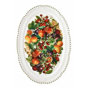 Platou servire, Le Primizie, Brandani, 50x35 cm, portelan imagine