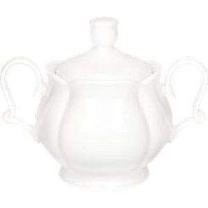 Zaharnita cu capac, Queen, Brandani, 14x9x11 cm, portelan New Bone China imagine