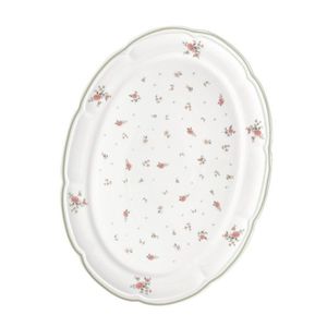 Platou servire, Nonna Rosa, Brandani, 40x30 cm, portelan imagine