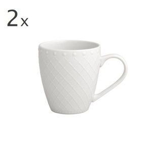 Set 2 cani, Burlesque, Brandani, 9.5x10.5 cm, portelan imagine