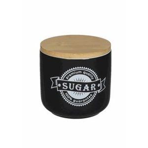 Zaharnita cu capac, Sugar, Brandani, 10x9 cm, portelan New Bone China imagine