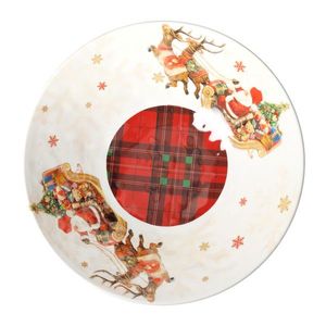 Platou servire, Christmas, Brandani, 27.5x9 cm, melamina imagine