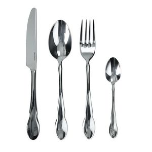 Set tacamuri 24 piese, Antichi Shiny, Brandani, inox imagine
