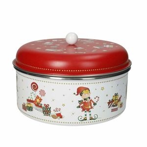 Cutie cu capac, Elfomagia White, Brandani, 19x12.5 cm, metal imagine